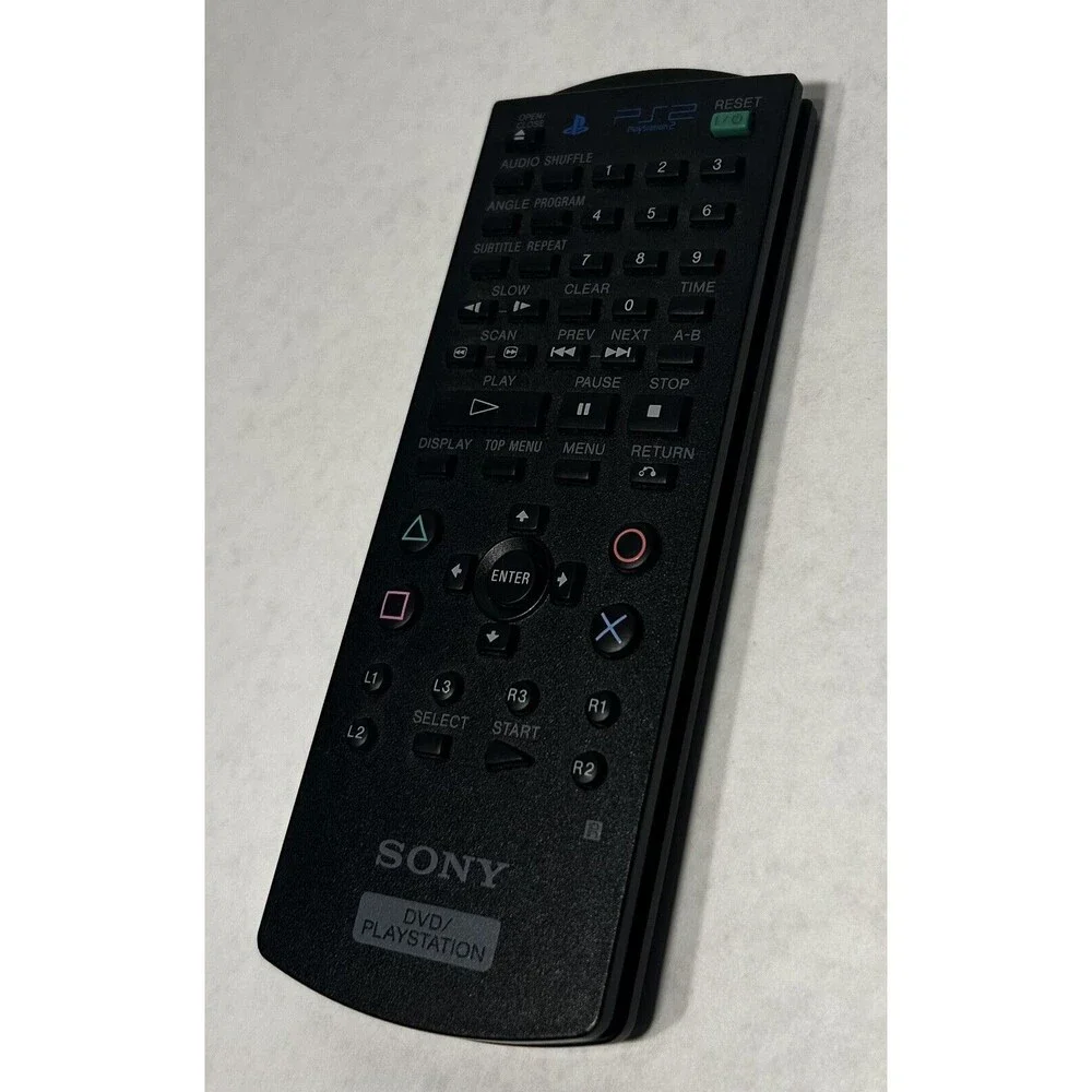 Genuine Sony PS2 Playstation 2 DVD Remote Control SCPH-10420 Works (remote Only)